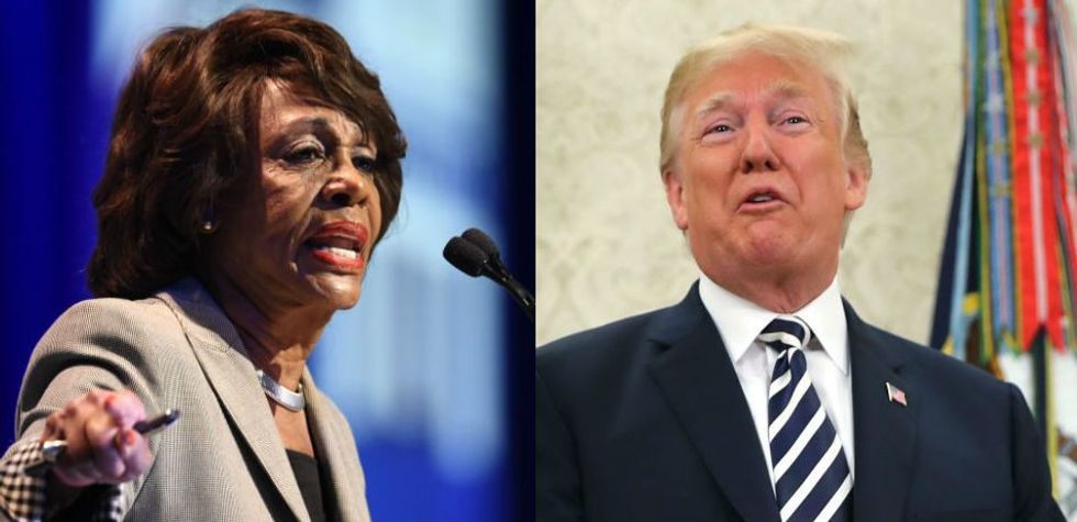 Maxine Waters Just Unveiled a Savage New Nickname for Donald Trump and Twitter Is Cheering