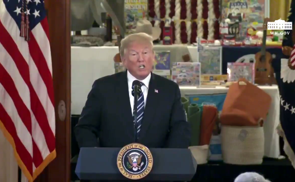 The White House Just Held Its 'Made In America Day' Event, and People Are Trolling Donald Trump for Exactly the Reason You Think