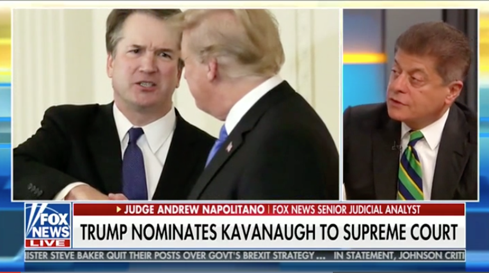Fox News Legal Commentator Just Slammed Trump For Picking Brett Kavanaugh for the Supreme Court