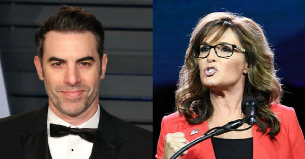 Sarah Palin Just Explained How Sacha Baron Cohen Fooled Her Into Appearing on His New Show in An Epic Rant