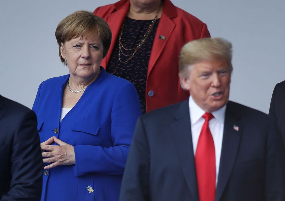 Donald Trump Accused Germany of Being Controlled by Russia and Angela Merkel Is Firing Back