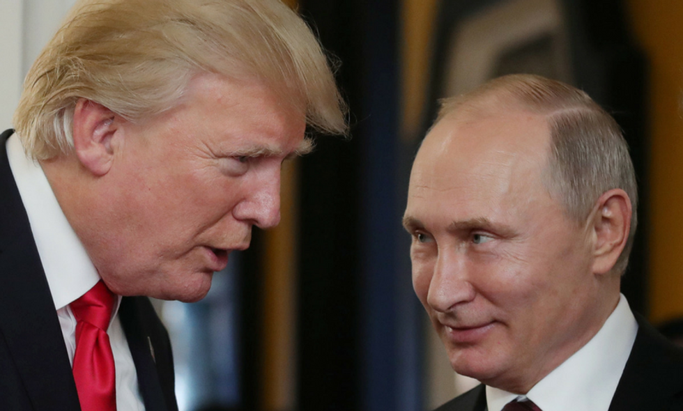 The Russian Embassy Just Tweeted About 'Agreements' Reached by Trump and Putin in Helsinki, and Democrats Want Answers