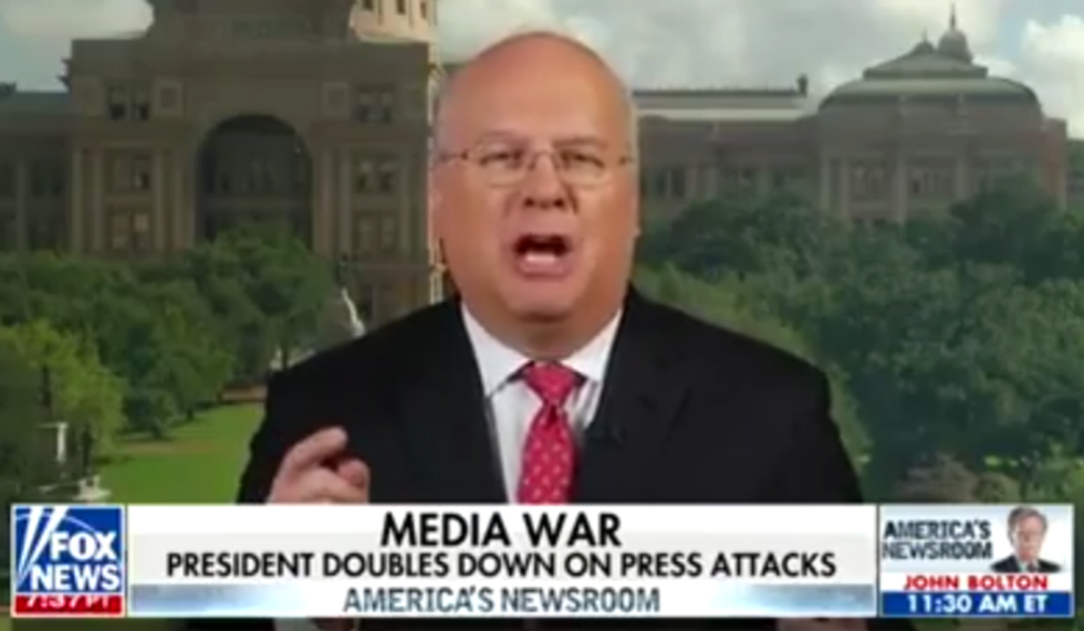 Karl Rove Just Went on Fox News and Slammed Donald Trump For His Attacks on the Media