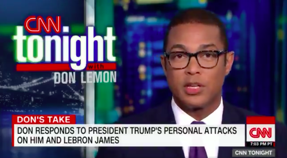 Don Lemon Just Clapped Back at Donald Trump's Recent Twitter Attack Against Him and LeBron James