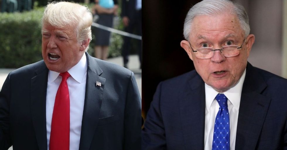 Donald Trump Went After Jeff Sessions for Bringing Charges Against His Political Allies and Republicans Are Calling Him Out