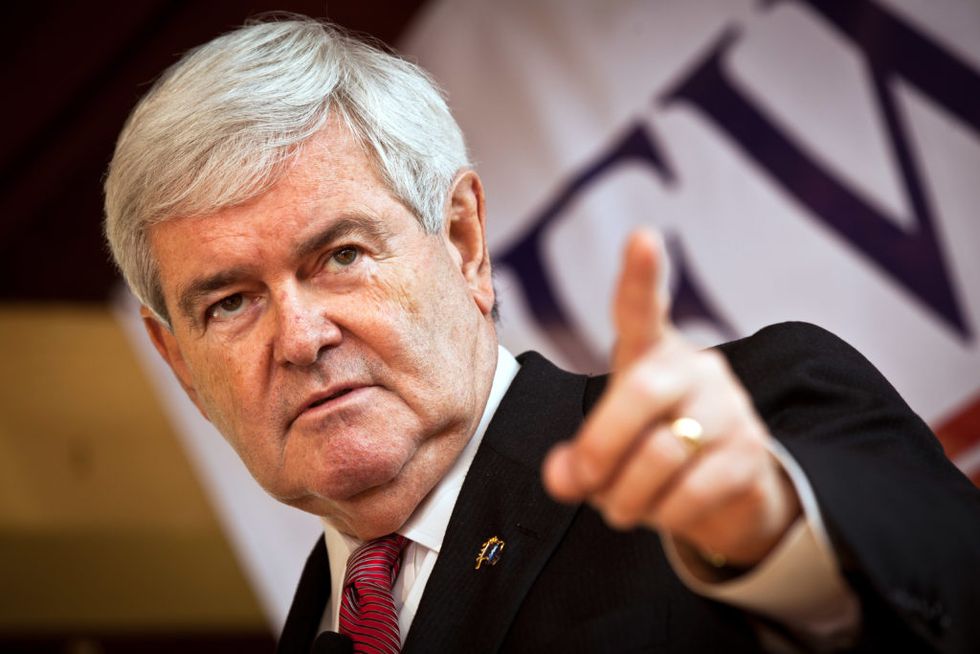 Newt Gingrich Just Suggested There's a Silver Lining for Republicans in the Death of Mollie Tibbets, and Twitter Is Dragging Him Hard