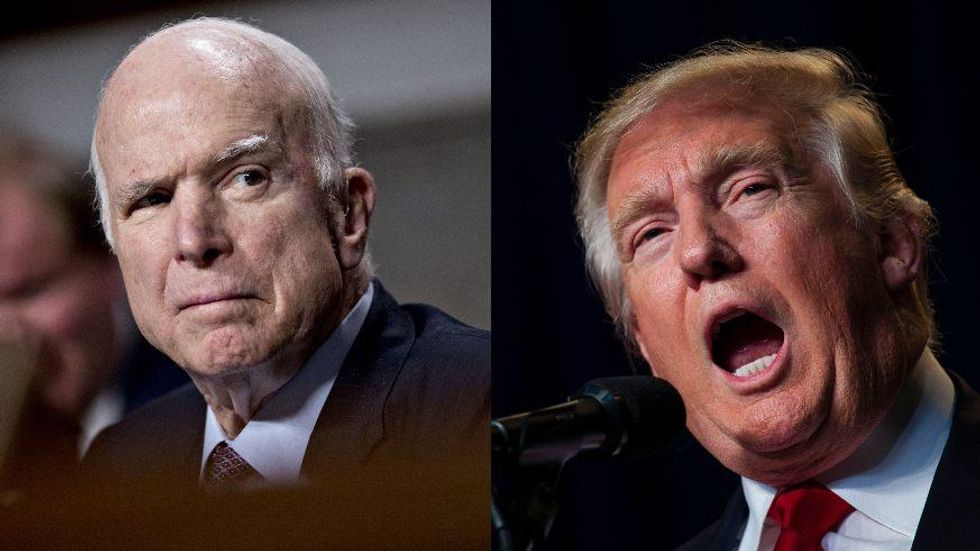 Donald Trump's Response to John McCain's Death Has Been Remarkably Petty, But Turns Out McCain Got In One Parting Shot