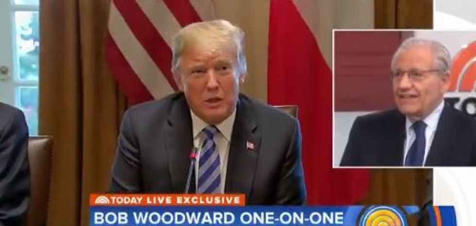 Bob Woodward Slammed Donald Trump on The Today Show This Morning, and Trump Immediately Responded