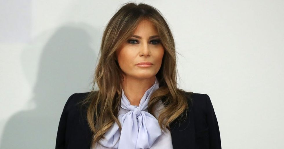 Melania Just Released a Surprisingly Savage Statement About the Anonymous New York Times OpEd, and People Have Questions