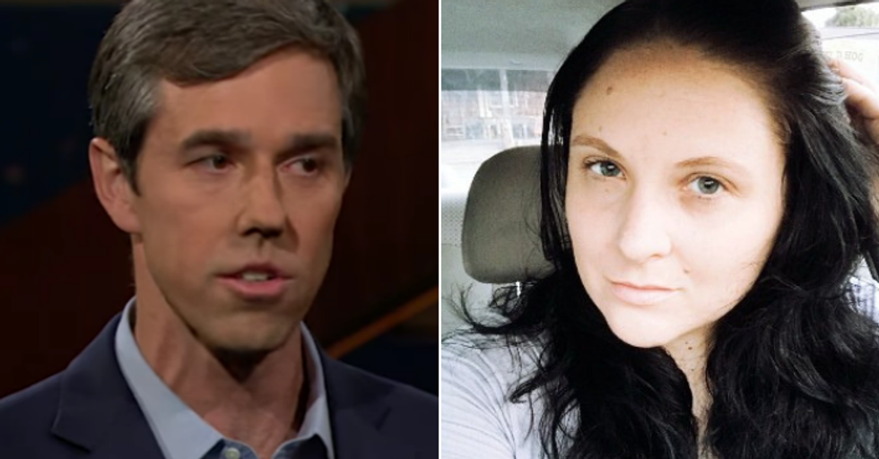 Texas Veteran With PTSD Explains Why She Made Public a Voicemail She Received From Beto O'Rourke, and Now We're Crying