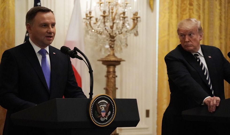The Polish President Just Suggested Setting Up 'Fort Trump' in Poland and Trump's Reaction Has the Internet Divided