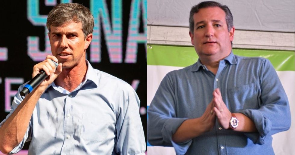 Ted Cruz Was Caught Looking at a Picture of Beto O'Rourke on His Phone, and the Internet Can't Stop Mocking Him