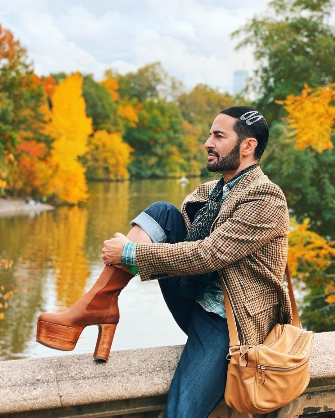 Marc Jacobs Wore Towering Platform Heels for Hiking PAPER Magazine