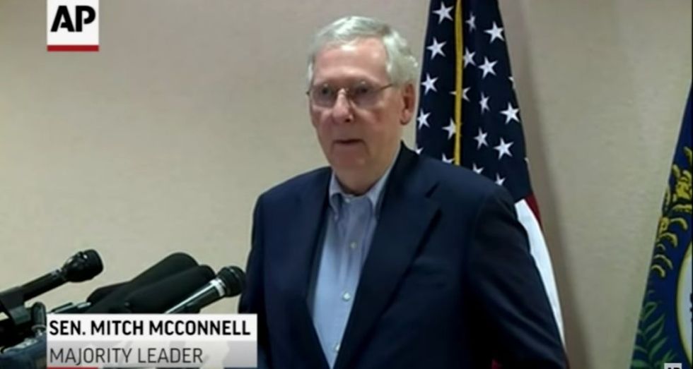 Mitch McConnell Is Getting Dragged for His Questionable Choice of Words When Describing Protests Against Brett Kavanaugh's Confirmation Last Week