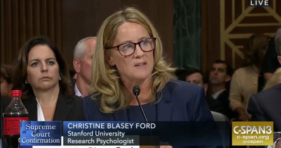 Donald Trump Is Reportedly 'Raging' Over Christine Blasey Ford's Testimony For Exactly the Reason You Think