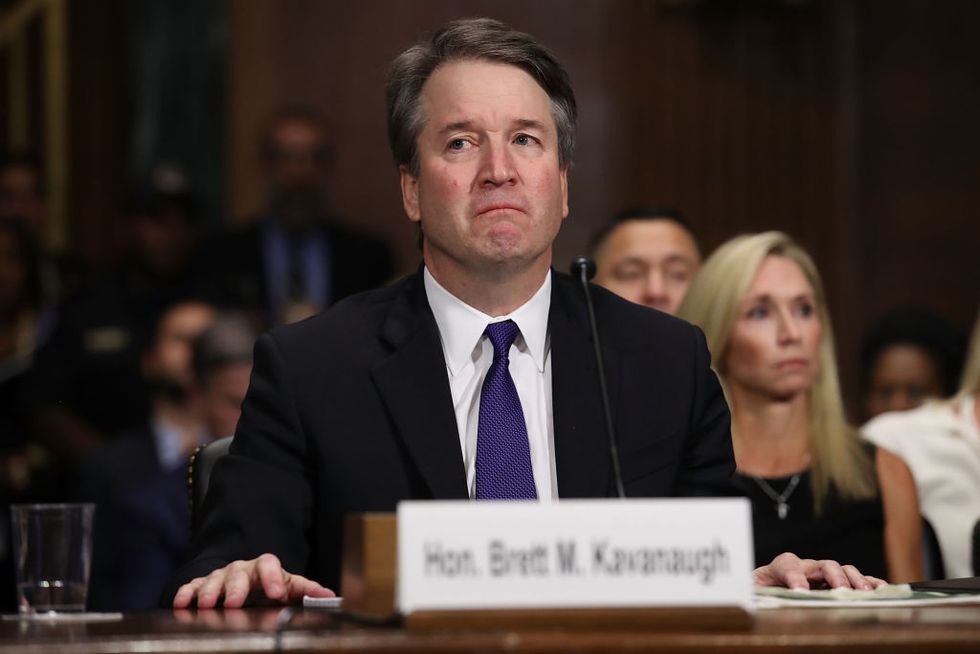The Reactions on the Faces of the Women Sitting Behind Brett Kavanaugh During His Testimony Are All of Us