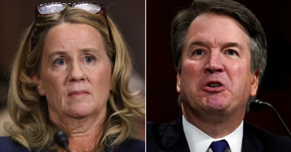 One of the Entries in Brett Kavanaugh's Calendar Backs Up Christine Blasey Ford's Testimony, But the Republicans Shut the Questioning Down
