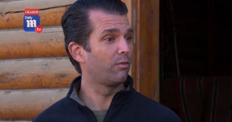 Donald Trump Jr. Is Getting Dragged for Saying He Is More Scared for His Sons Than His Daughters in the #MeToo Era