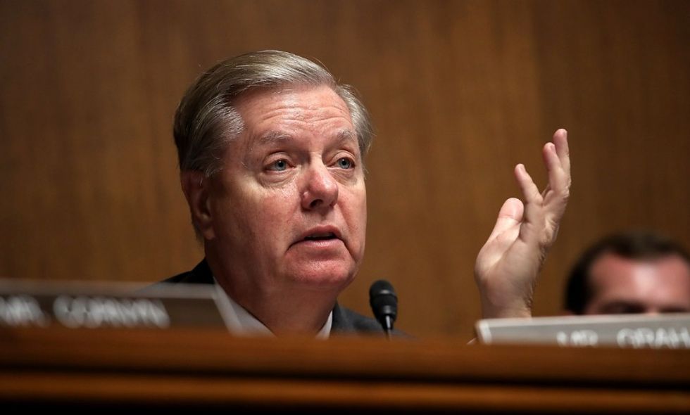 Lindsey Graham Just Said We Need the Border Wall to Protect Us From 'Radical Islam' and Twitter Can't Stop Mocking Him