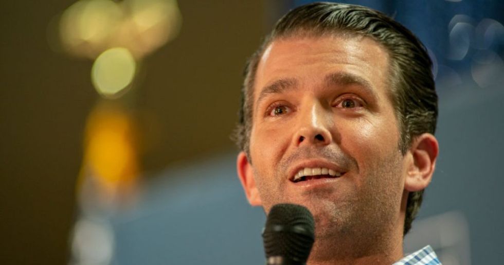 Twitter Can't Stop Mocking Donald Trump Jr. for His Questionable Tweet Going After the Ethics of a Democratic Senator