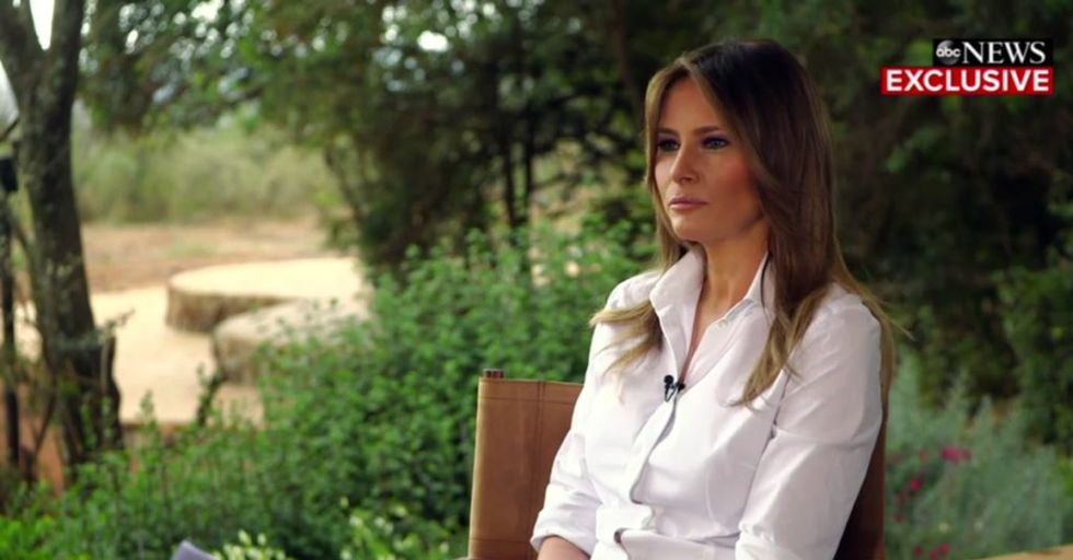 Melania Trump Said She Is 'The Most Bullied Person in the World' and People Can't Even