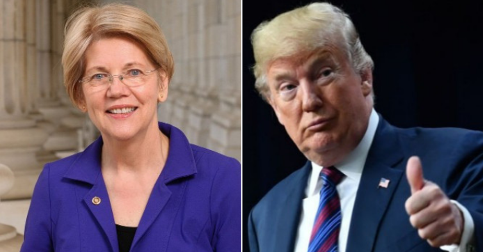 Elizabeth Warren Just Released Her DNA Test Showing Native American Heritage, and Now She Wants Donald Trump to Pay Up