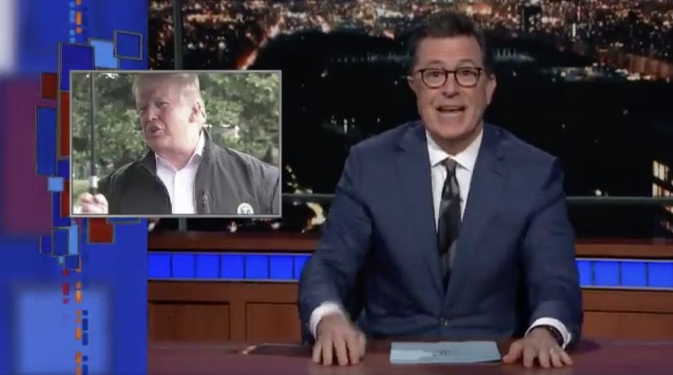 After Hearing of Elizabeth Warren's DNA Test, Donald Trump Asked 'Who Cares?' and Stephen Colbert Just Answered Him Perfectly