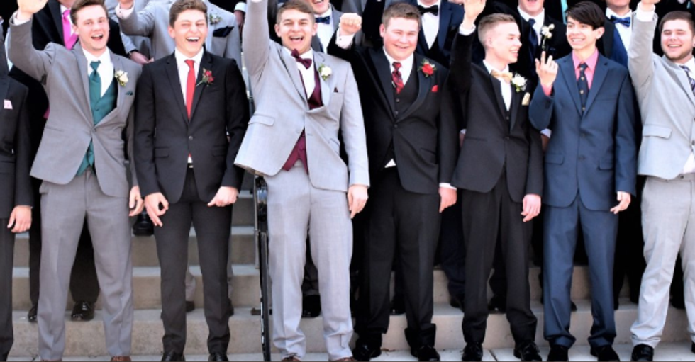 Photo of High School Boys Giving the Nazi Salute Just Emerged Online, and the Auschwitz Memorial Just Tweeted a Powerful Response
