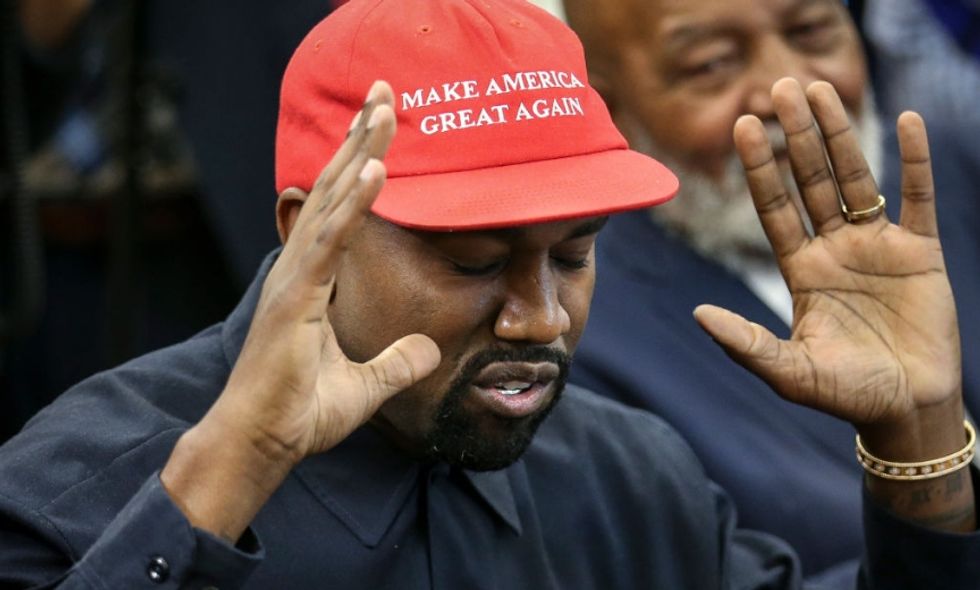 Kanye West Just Teamed Up With Conservative Conspiracy Theorist to Design Clothes for an Organization Devoted to Urging Black People to Abandon the Democratic Party