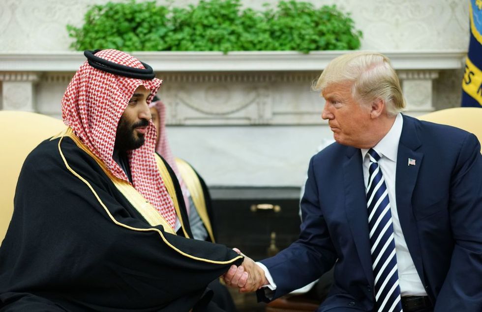 Donald Trump Just Posted a Tweet Praising Saudi Arabia for Lower Oil Prices and People Are Calling Him Out for Exactly the Reason You Think