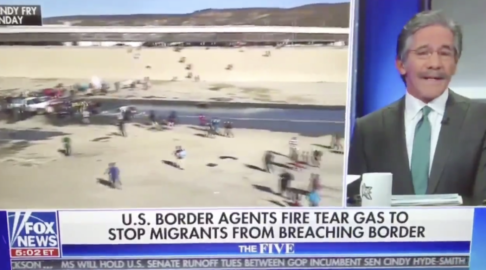 Geraldo Rivera Just Said What We're All Thinking About Fox News' Coverage of the Migrant Caravan, and He Said It Live on Fox News