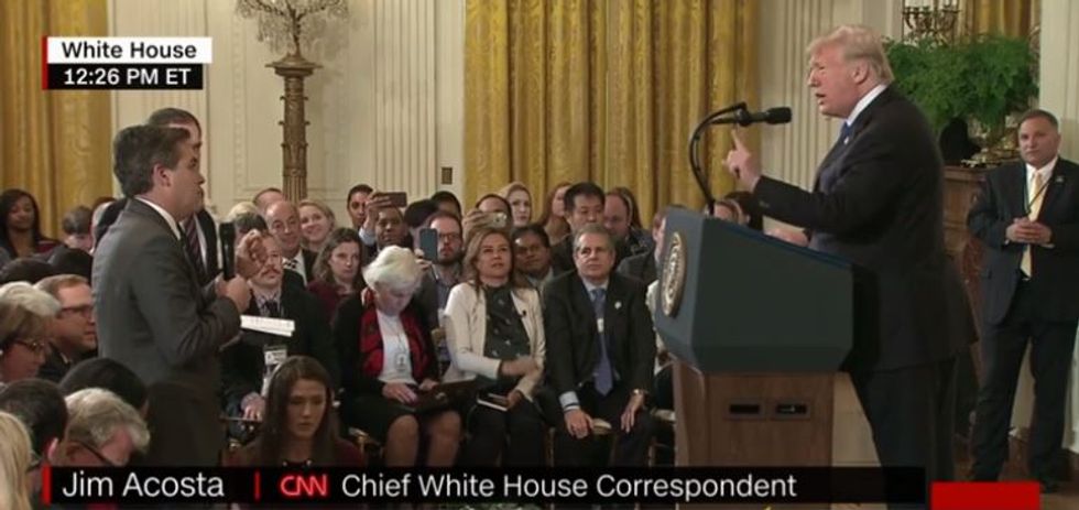 White House Vows to Rescind Jim Acosta's Press Pass Again Once Judge's Temporary Ruling Expires, and CNN Just Went Back to Court