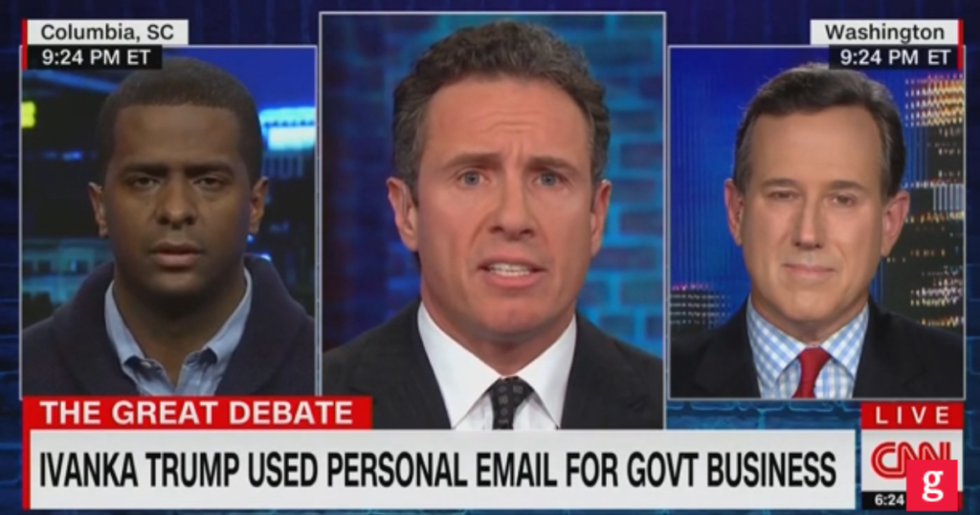 Former Republican Senator Tried to Claim That Ivanka's Use of a Personal Email Account Is No Big Deal, Got Shut Down Immediately