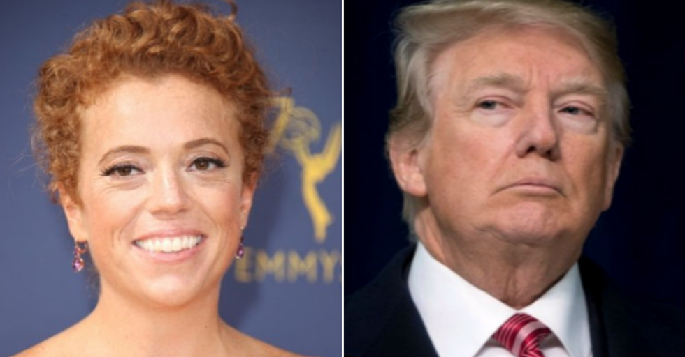 Michelle Wolf Just Savagely Clapped Back at Donald Trump After He Tried to Shame Her Over Her White House Correspondents' Dinner Speech, and She Used Melania's Hashtag Against Him