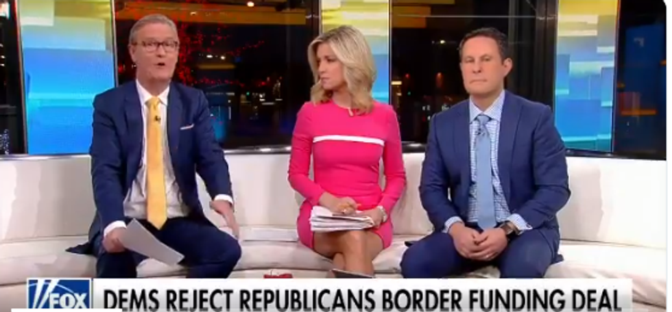 Donald Trump Just Caved to Nancy Pelosi Over Border Wall Funding and 'Fox and Friends' Host's Response Was Surprisingly On Point