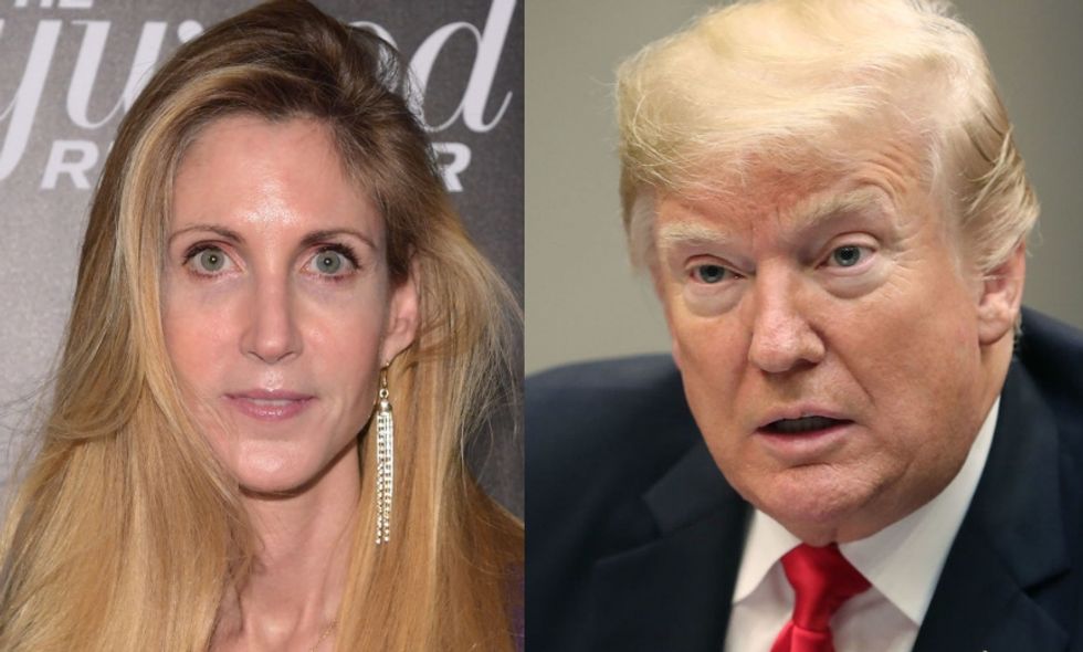 Ann Coulter Just Eviscerated Donald Trump For Caving on His Border Wall Funding, and Her Analysis Is Surprisingly On Point