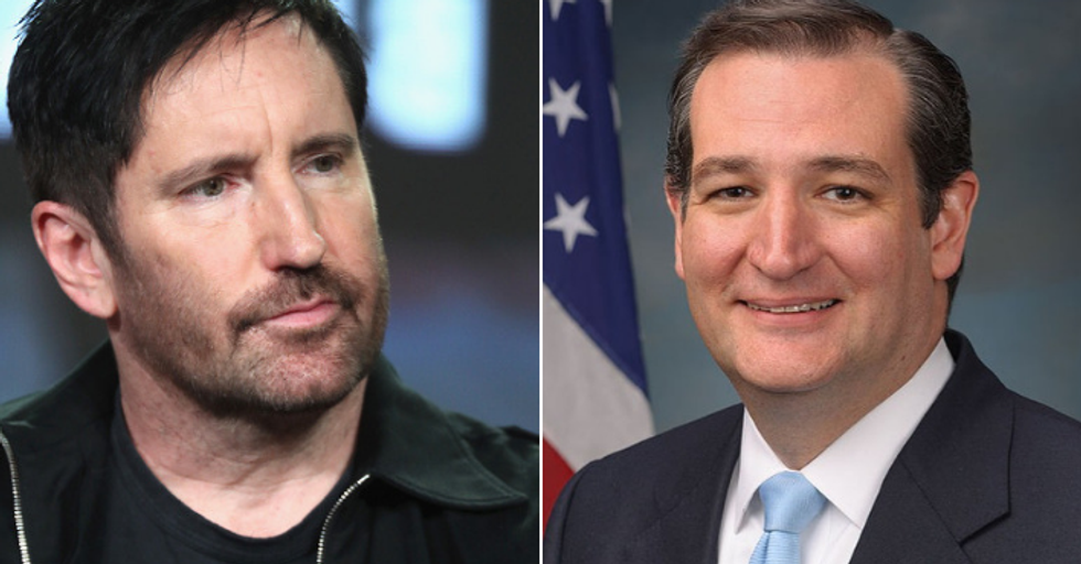 Ted Cruz Apparently Really Wanted to Get on the Guest List to a Nine Inch Nails Show, and Trent Reznor Had a Short and Sweet Reply