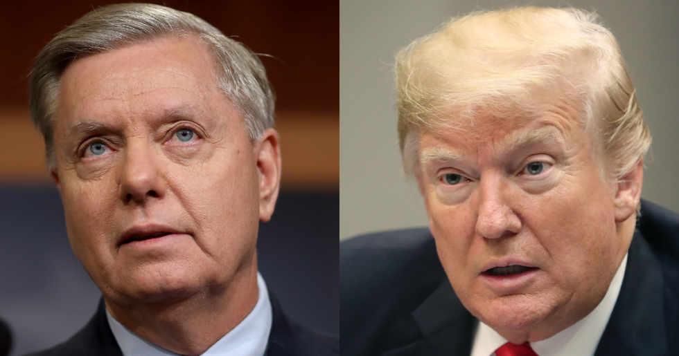 Lindsey Graham Said Iran Saw a 'Sign of Weakness' in Trump, and Trump Was Not Having It