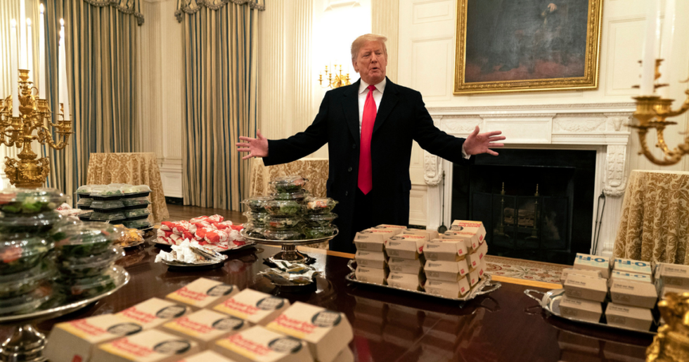 Burger King Just Savagely Trolled Donald Trump After He Misspelled 'Hamburgers' In a Morning Tweet, and People Are So Here For It