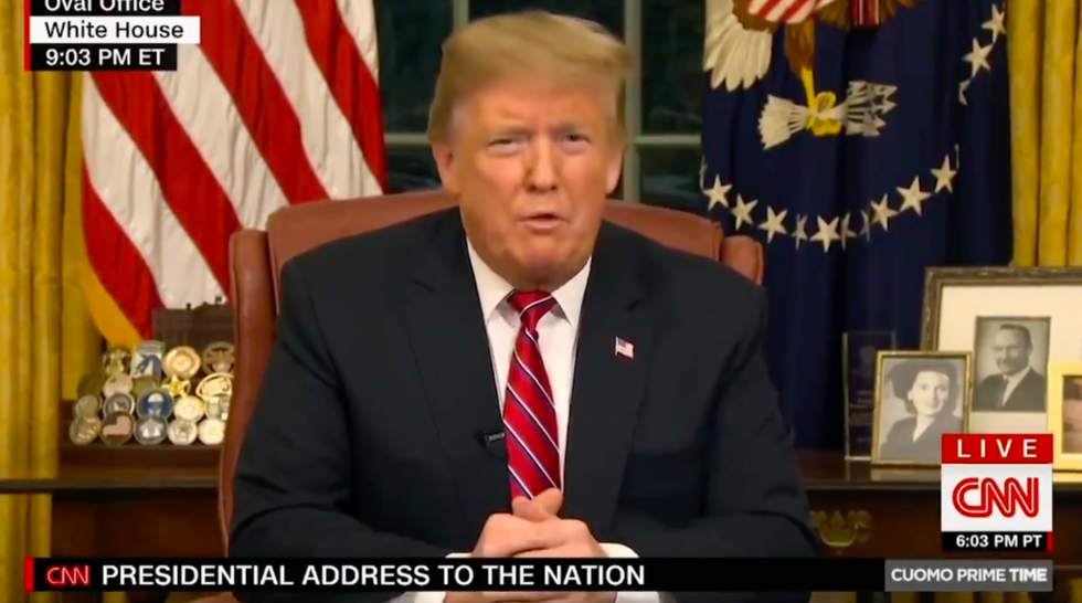March for Our Lives Just Recut Donald Trump's Oval Office Speech Into a Call to Action to End Gun Violence, and It's Powerful AF