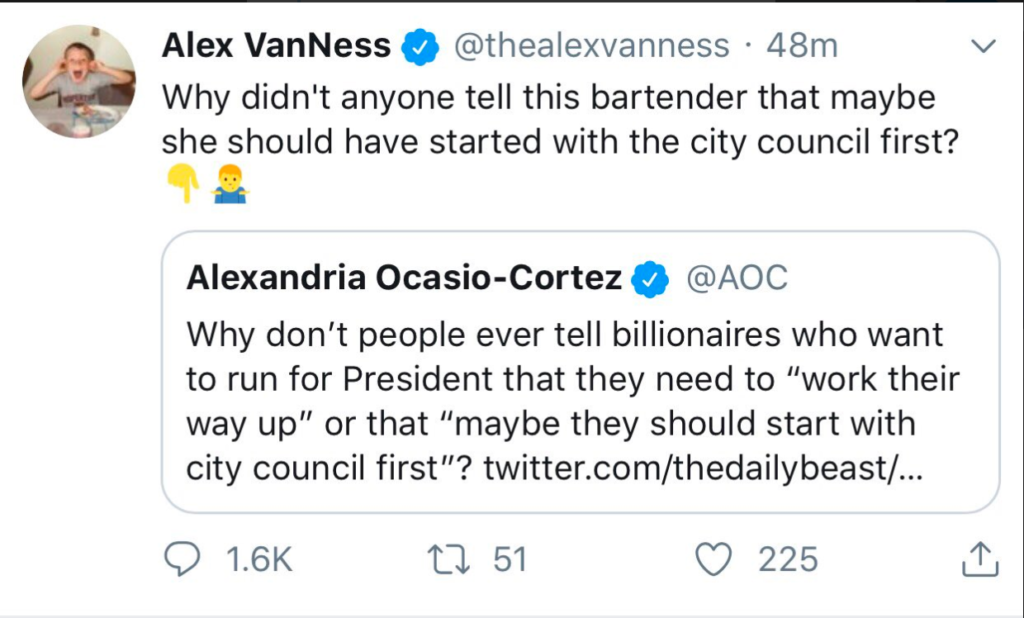 alexandria cortez twitter