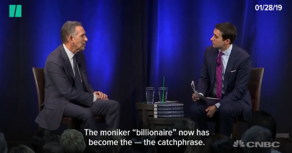 Howard Schultz Really Doesn't Want to Be Called a 'Billionaire' Anymore, and People Can't Stop Mocking the Phrases He Wants to Be Called Instead