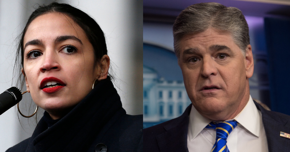 Alexandria Ocasio-Cortez Can't Stop Mocking Sean Hannity and Fox News for Their Obsession With Her, and 'The Daily Show' Even Got in on the Act