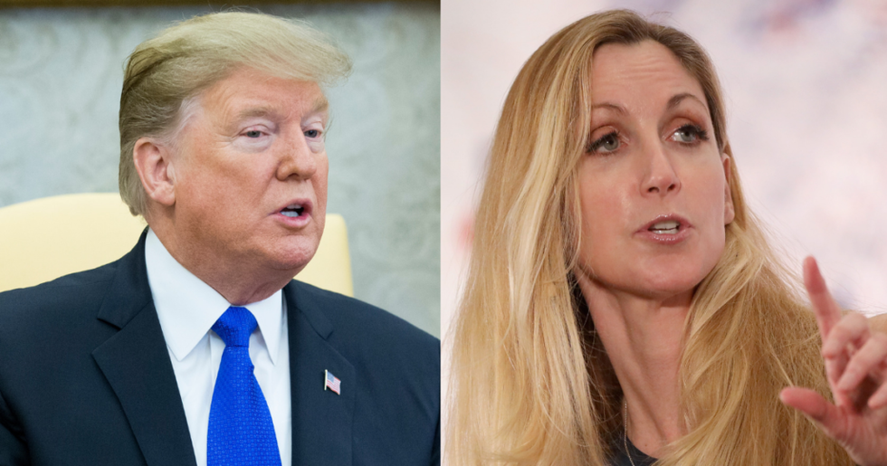 After Mitch McConnell Announced Trump Will Sign the Funding Bill and Declare a National Emergency, Ann Coulter Just Issued a Dire Warning For Republicans