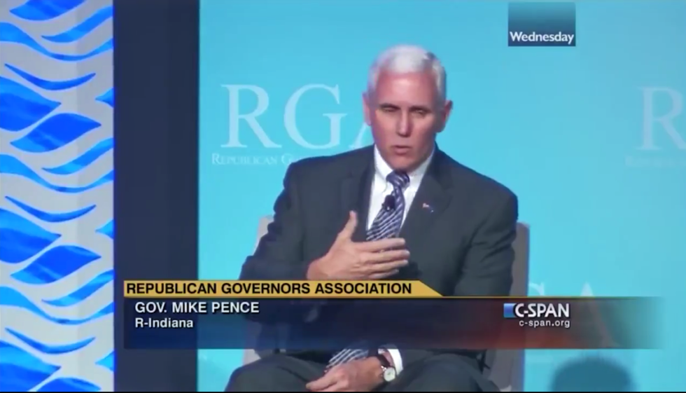 Old Video of Mike Pence Slamming Barack Obama for 'Overturning' Immigration Law 'With the Stroke of a Pen' Just Came Back to Haunt Him