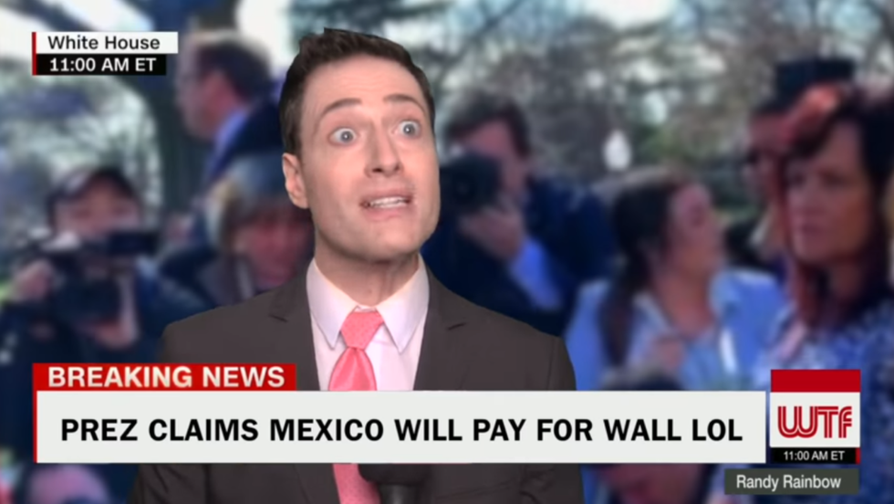 People Can't Get Enough of Randy Rainbow's Takedown of Trump's National Emergency Declaration Set to a Classic Madonna Song