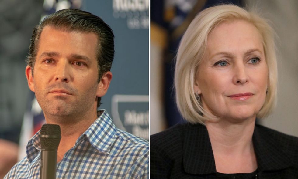 Donald Trump Jr. Just Tried to Shame Kirsten Gillibrand for Running for President 'As a Mom' and Twitter Made Him Regret It Immediately