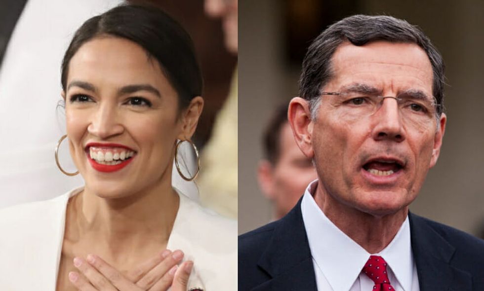 Republican Senator Claimed That the Green New Deal Will Ban Ice Cream, and Alexandria Ocasio-Cortez Just Fired Back