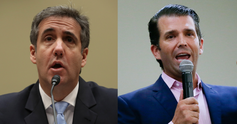 Donald Trump Jr. Is Live Tweeting the Michael Cohen Testimony and Twitter Is Making Him Seriously Regret It