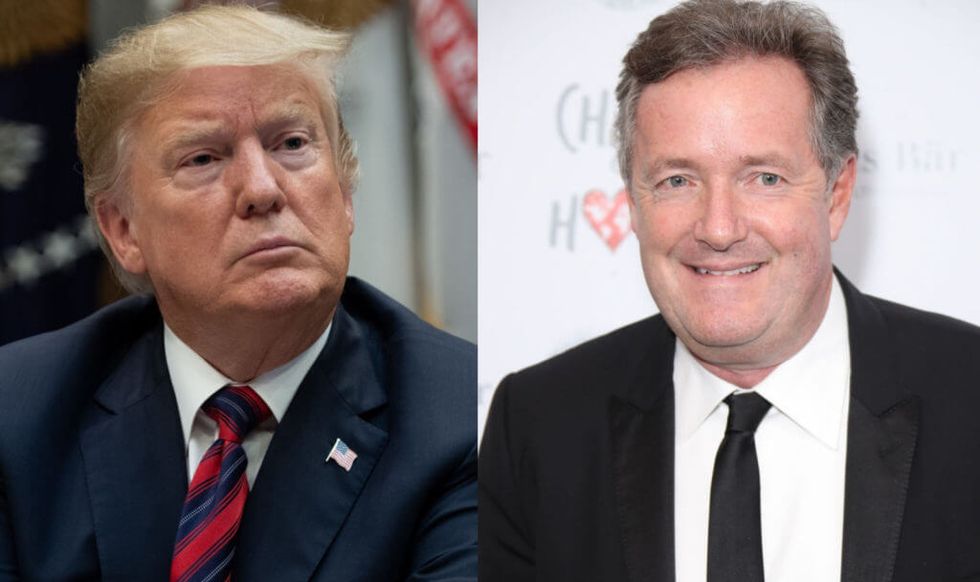 Piers Morgan Is Getting Dragged All the Way Down for Suggesting Donald Trump Is the Only One Who Can Solve Britain's 'Brexit Mess'